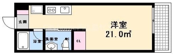 草津駅 徒歩4分 3階の物件間取画像